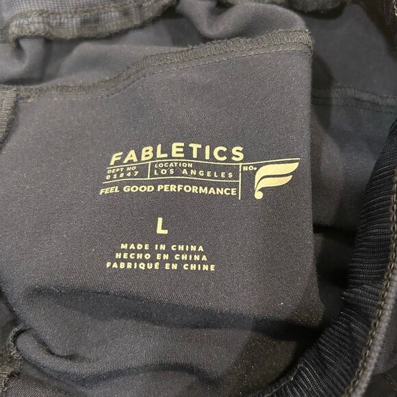 Fabletics Men’s Navy Blue Jogger Pants Size Large - Picture 3 of 4